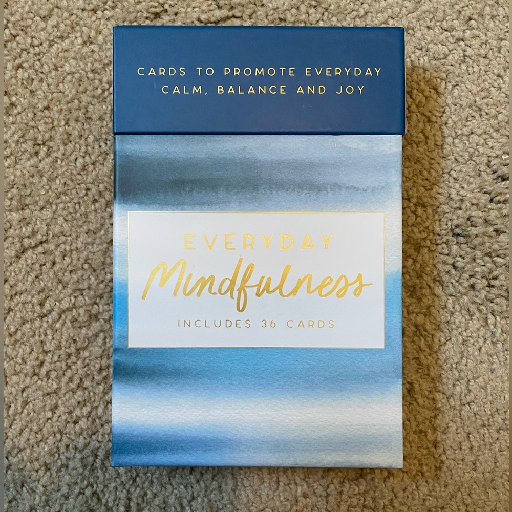 EUC Everyday Mindfulness Cards, 36 cards in pack
